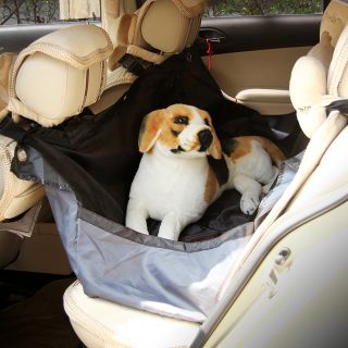 Waterproof Car SUV Back Seat Cover Pet Dog Cat Travel Hammock Barrier Mat Blue