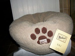 Woolrich Pet Bed Round Sherpa Small Dog Cat