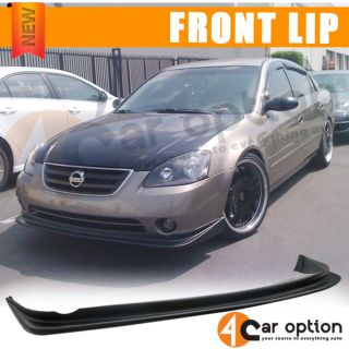 Fit 02 04 Nissan Altima Urethane Front Bumper Lip Spoiler