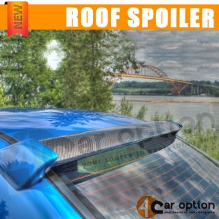 Subaru Impreza WRX STI 02 07 Roof Spoiler Wing Carbon Fiber with FRP Sides
