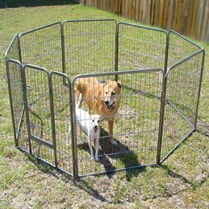 New Heavy Duty Pet Playpen Dog Exercise Pen Cat Fence