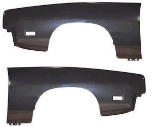 69 Dodge Charger Front Fender Pair New AMD