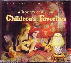 Readers Digest Treasury All Time Childrens Favorites 2CD Box Greatest Hits RARE