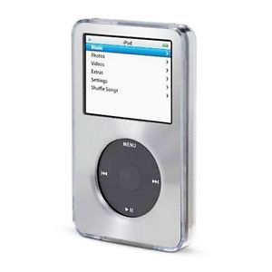 Silver Apple iPod Classic Aluminum Plated Hard Case Cover 6th 80 120GB 7th 160GB