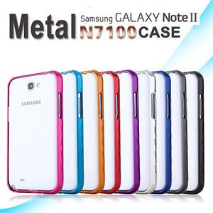 Metal Aluminum Frame Bumper Case Cover for Samsung N7100 Galaxy Note 2