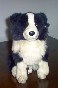 Plush Border Collie Dog Puppy Stuffed Animal Richard Lang Son
