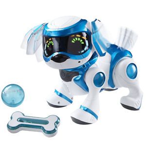 Tesksta Electronic Robotic Interactive Pet Toy Puppy Dog Blue