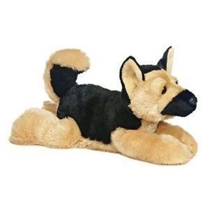 12" Rodan German Shepherd Dog Plush Stuffed Animal Toy