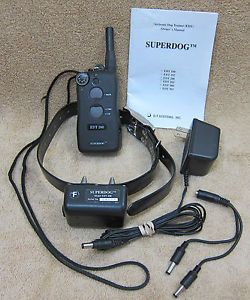 D T Systems "Super Dog" EDT 200 Electronic Dog Training Collar Case Manual