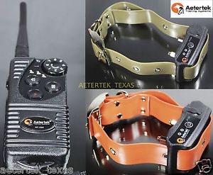 AETERTEK 550 Meter Remote 2 Dog Training Electric Shock Vibrate No Bark Collar