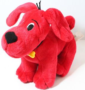 Scholastic Clifford The Big Red Dog Floppy Eared Stuffed Plush Animal Toy