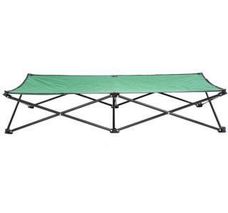 Folding 53" Elevated Camping Pet Cot Portable Dog Cat Sleep Bed Green
