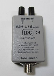 LDG RBA 4 1 Balun New in Original Box for Ladder Line and Long Wire Antennas