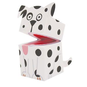 Puppy Dog Paw Prints "Paw Ty Time " Party Supplies Dalmatian Finger Puppet Favor