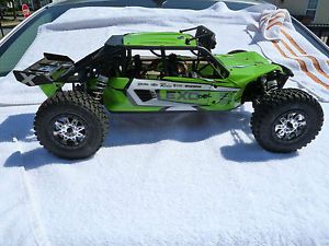 Used Axial Exo Terra Buggy Castle Mamba Max Pro 4600KV Tons of Hop UPS