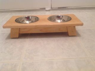 New Size Extra Small Raised Feeder Elevated Dog Pet Bowl Stand
