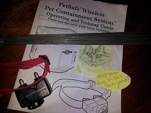 New PetSafe Wireless Instant Pet Dog Fence Containment Training System PIF 300