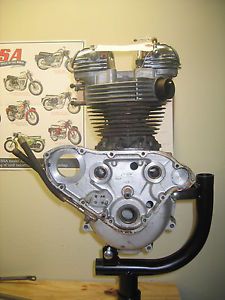 1958 Triumph Pre Unit Engine with Transmission Triton TR 6 Bonneville