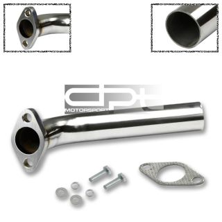 40mm Stainless Steel Turbo Exhaust Manifold Wastegate Dump Pipe Downpipe Gasket