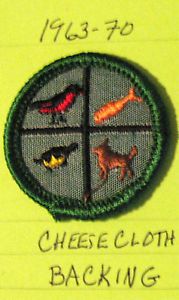 Junior Girl Scout Pets Badge 1960s Mint Condition Patch Bird Cat Dog Fish New