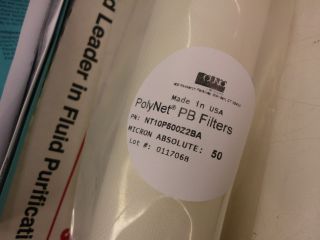 Cuno Polynet PB Filter NT10P500Z2BA Micron Absolute 50