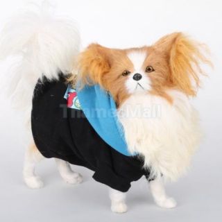 Pet Dog Puppy Hoodie Spring Autumn Warm Coat Clothes Clothing Apparel Size L