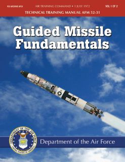 Rocket Engines Guidance Control Aerodynamics USAF Guided Missile Training Books