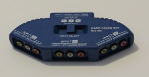 3 Way RCA Audio Video Switch Selector Box Splitter