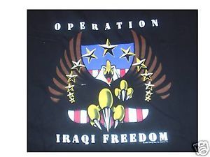 Operation Iraqi Freedom Eagle Shirt Large
