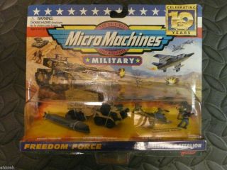 1998 Micro Machines Military Freedom Force 6 Ballistic Battalion