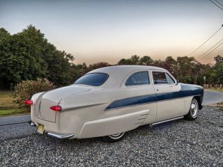 1950 Ford Chopped Lead Sled with Fuel Injected Engine and Modern Options