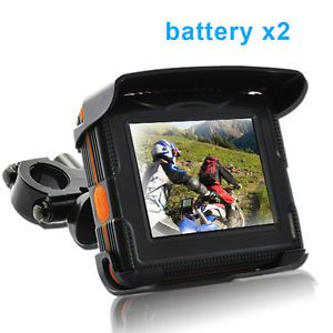 Peaklife Portable 3 5 inch Touch Screen Motorcycle Bike Car GPS Navigator System