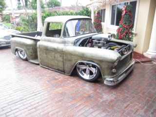 1956 Chevy Pick Up Air Ride Slammed Suicide Doors Show Truck Make OFFER