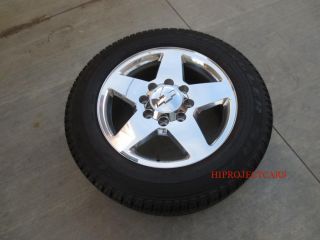 Factory Chevy GMC Sierra HD 2500 3500 20'' Polished Wheels Tires Denali 18