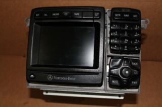 00 02 CL500 CL600 S430 S500 S600 Mercedes Benz Navigation GPS Radio 3 Disc
