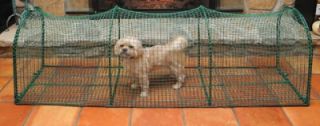 Dog Indoor Outdoor Kennel Portable Cage Deck Patio Enclosure for Condo Apts