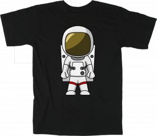 Kids Boys Girls Spaceman T Shirt All Sizes All Colours