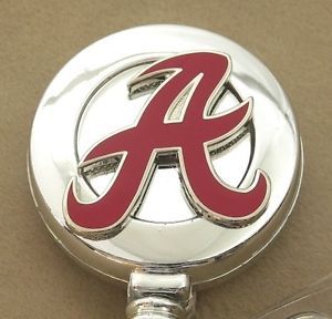 NCAA Alabama Crimson Tide Retractable ID Badge Reel Holder