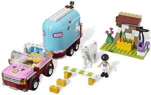 Lego Friends 3186 Emma's Horse 4x4 Vehicle Jeep Trailer New