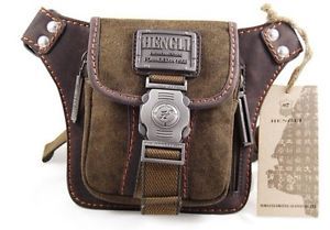 Mens Canvas Shoulder Bumbag Cowboy Style Fanny Pack Belt Waist Bags Hot Sale New