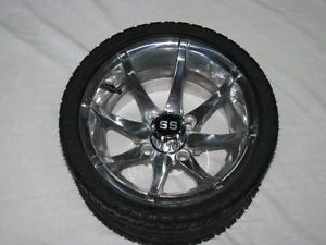 Golf Cart Wheel and Tire Combo 12'' Wheel and Low Profile Tire Club Car EZ Go