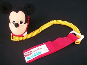 Child Safety Wrist Link Leash Toddler Harness Leash Mickey Mouse Hand Holder