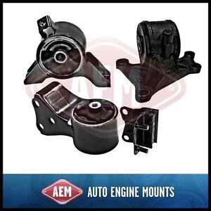 00 02 Mazda 626 2 0L Transmission Engine Motor Mount Kit 0079