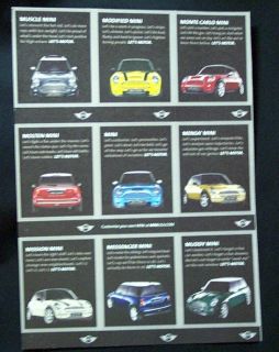 Mini Cooper Let's Motor "Rat Fink Hot Rod Style" Stickers Cards