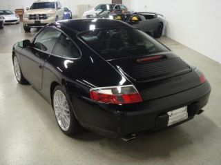 2000 Porsche 911 Black Black 43K Miles Carbon Interior 18" Wheels