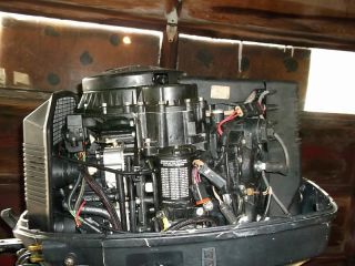 1996 Johnson 115 HP Outboard Motor 60 Degree Water Ready Clean Boat ...