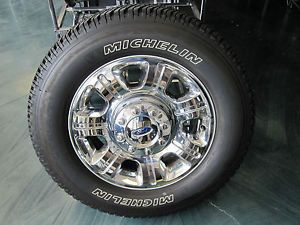 20" Ford F250 F350 Chrome Wheels and Michelin Tires