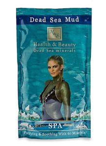 Health Beauty Dead Sea 40 Natural Minerals Black Mud Skin Care Body Spa 600G
