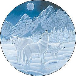 Wolf 1 Custom Spare Tire Cover Wheel Cover