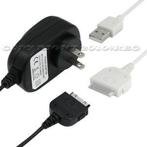 Battery Home Wall AC Charger USB Cable Cord Tab Tablet for Apple iPad 3rd 2nd 1